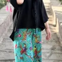 شلوار چرخکاری هندی