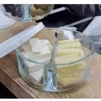 ظرف فریزری 2 خانه درب دار پاشاباغچه ترکیه مدل پلار کد 530683 بسته 1 عددی