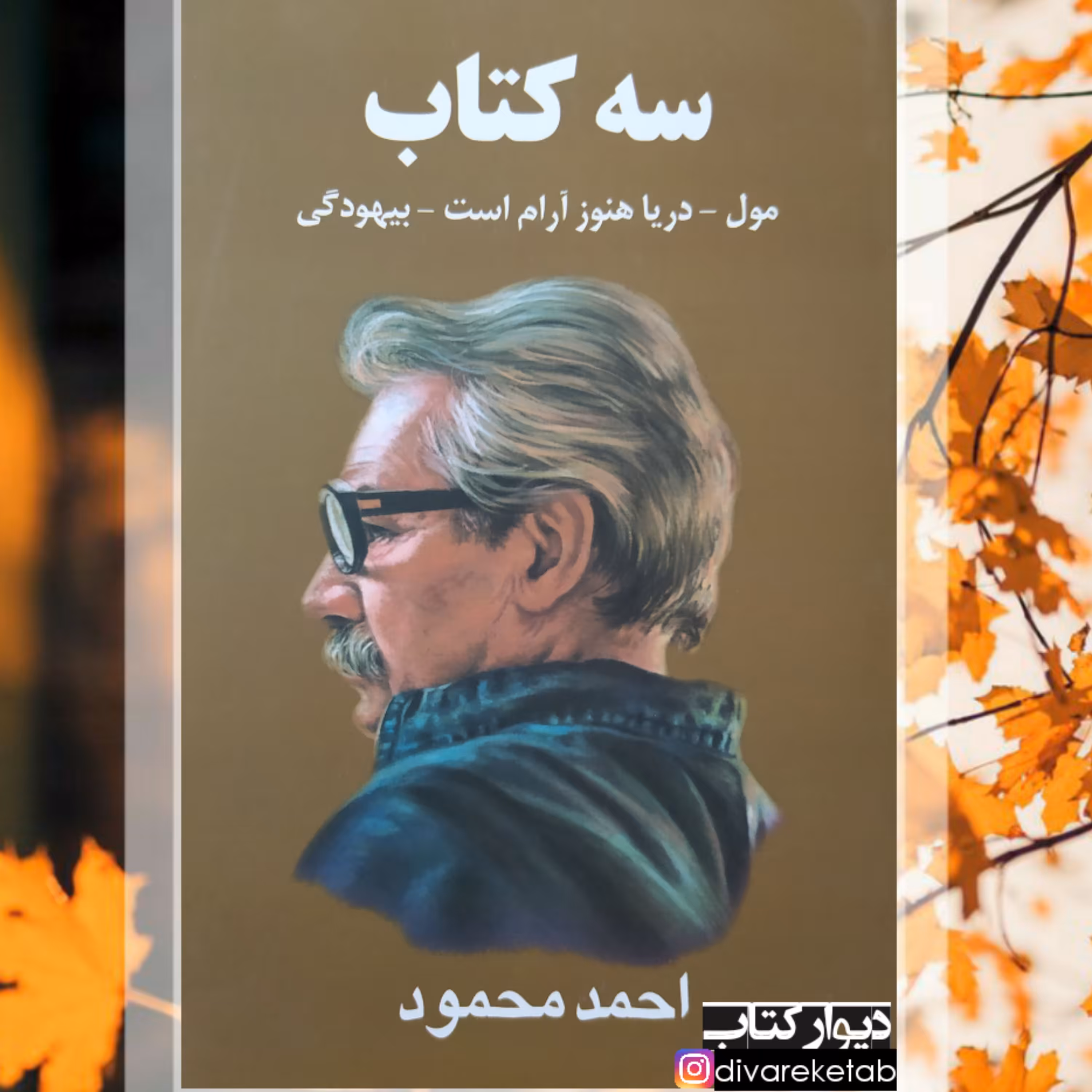 سه کتاب اثر احمد محمود چاپ اصل و نو آثار موجود قصه آشنا داستان یک شهر همسایه ها غریبه ها و پسرک بومی دیدار