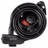 قفل کابل دوچرخه ECCO 12x1500mm