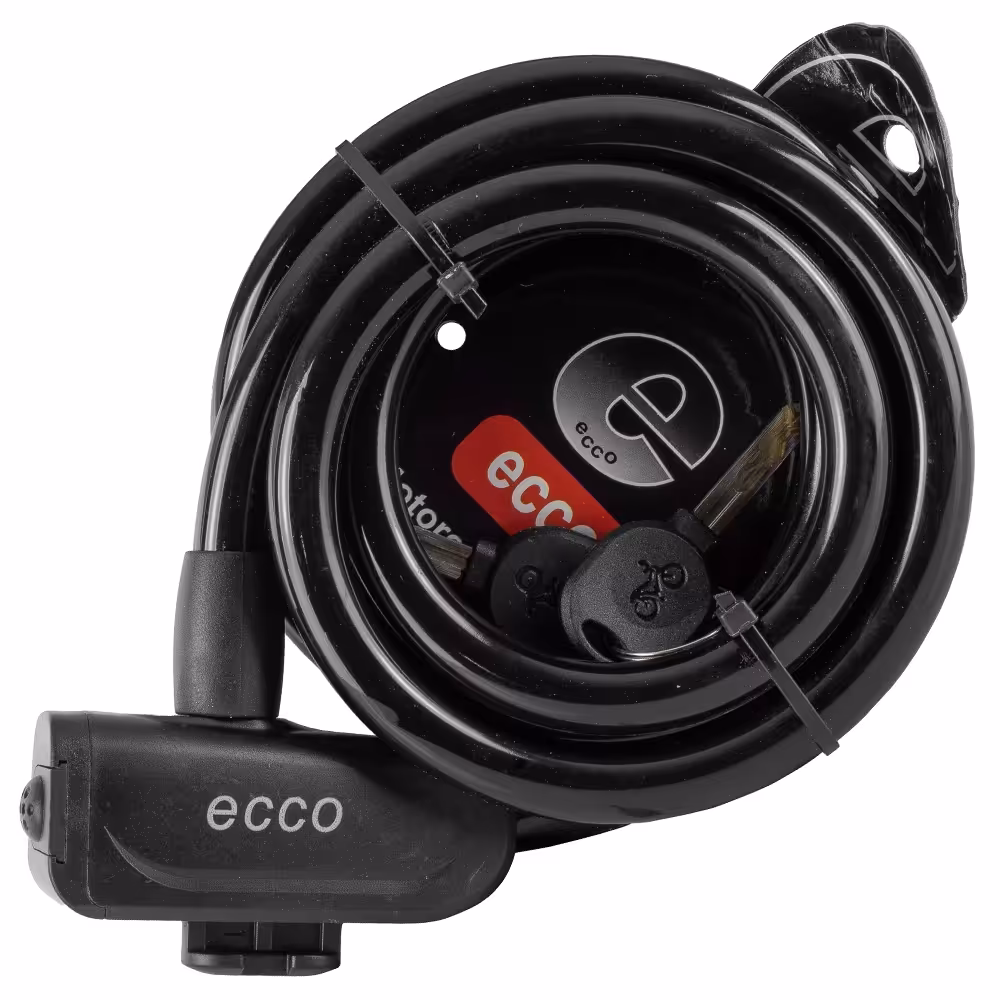 قفل کابل دوچرخه ECCO 12x1500mm