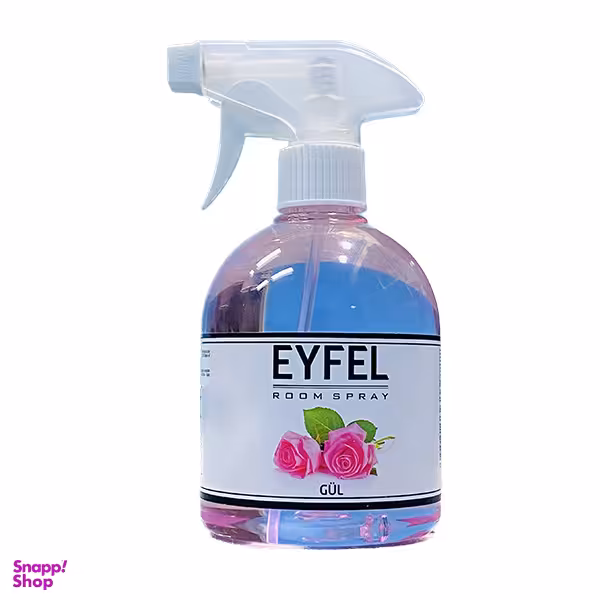 اسپری خوشبوکننده هوا ایفل مدل گل رز حجم 500 میلی لیتر