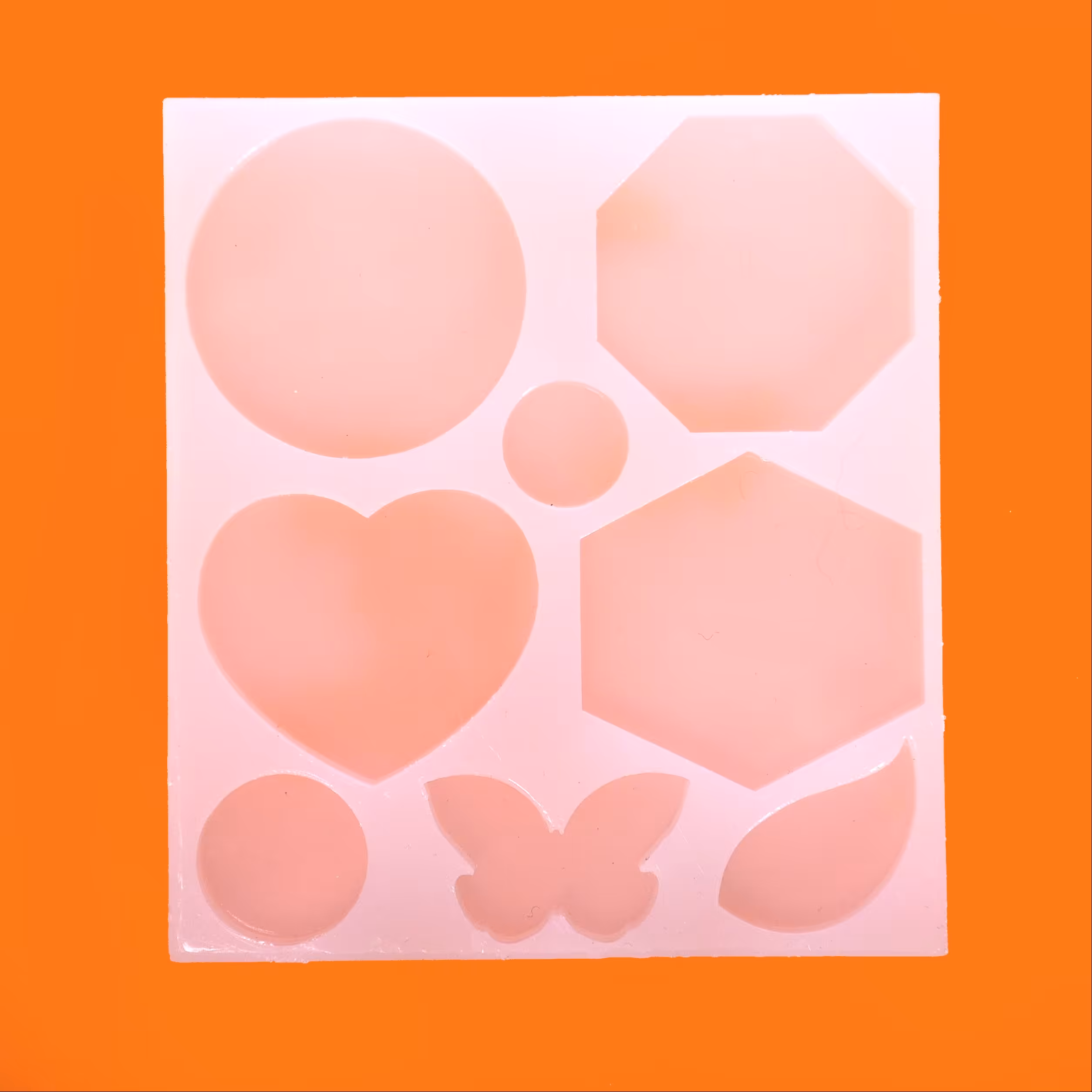  قالب سیلیکونی اشکال هندسی کوچک