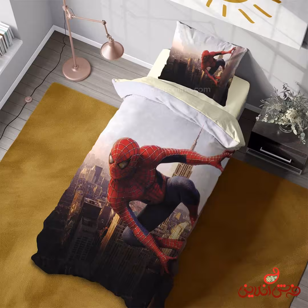 روتختی سه بعدی طرح مرد عنکبوتی کد 3113