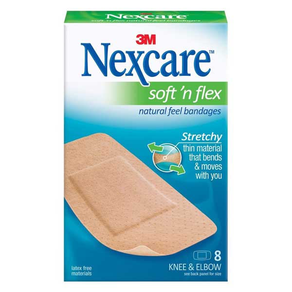 چسب زخم سافت ان فلکس نکس کر NEXCARE 3M SOFT & FLEX