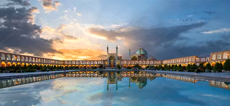 عکس میدان نقش جهان | گرافیک با طعم تربچه