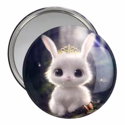 آینه جیبی خندالو مدل خرگوش کد 26230