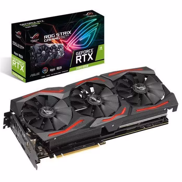 کارت گرافیک ایسوس مدل ROG-STRIX-RTX2060S-A8G-GAMING با حافظه 8 گیگابایت