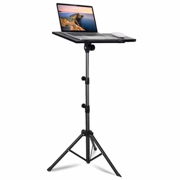 سه پایه لپ تاپ و پروژکتور 190 سانتی‌متری پورودو PD-TRPPJH-BK