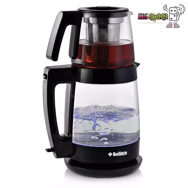 خرید چای ساز روهمی بلزا مدل 21105 شیشه ای - دومینو کالا