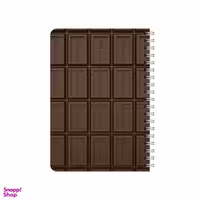 دفترچه یادداشت بامبیلیپ مدل چوبی طرح پترن شکلاتی کد 3645032