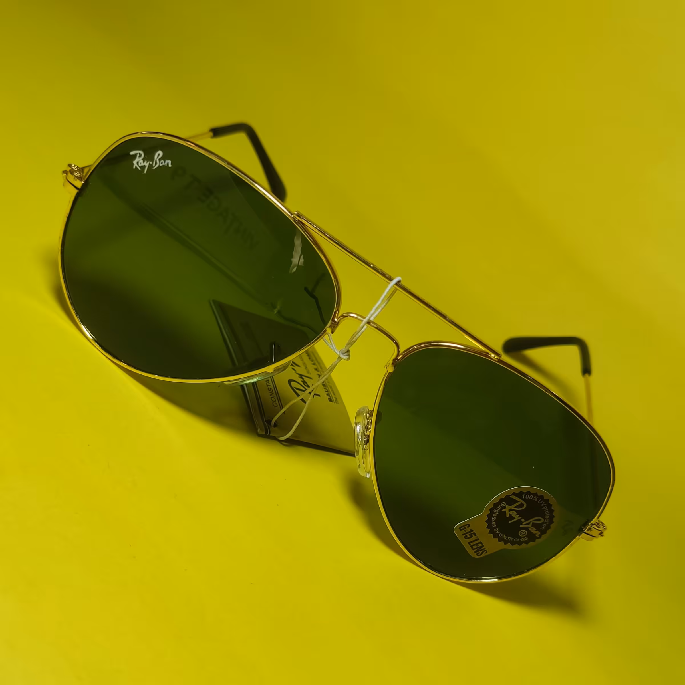 عینک ریبن طرح خلبانی مردانه و پسرانه ضد حساسیت 