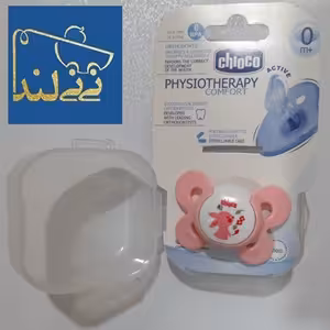 پستانک پروانه ای صورتی طرح خرگوش چیوکو chioco