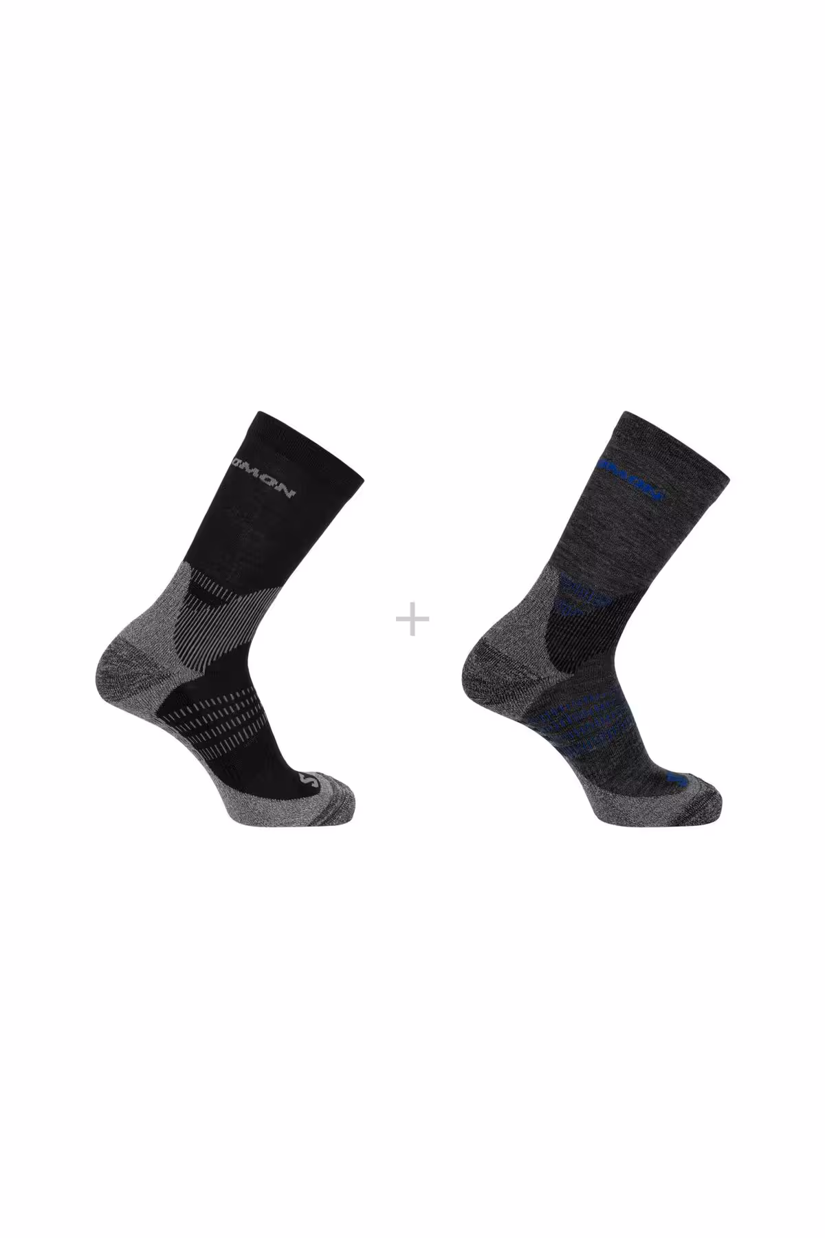 جوراب مشکی مردانه و زنانه X خدمه 2 PACK R L Salomon