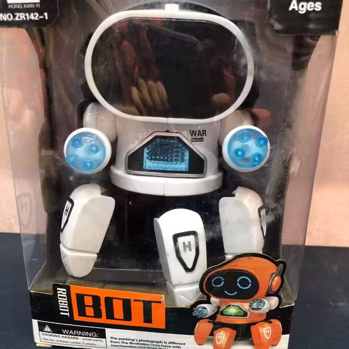 اسباب بازی ربات خرچنگی دارای نور و موزیک