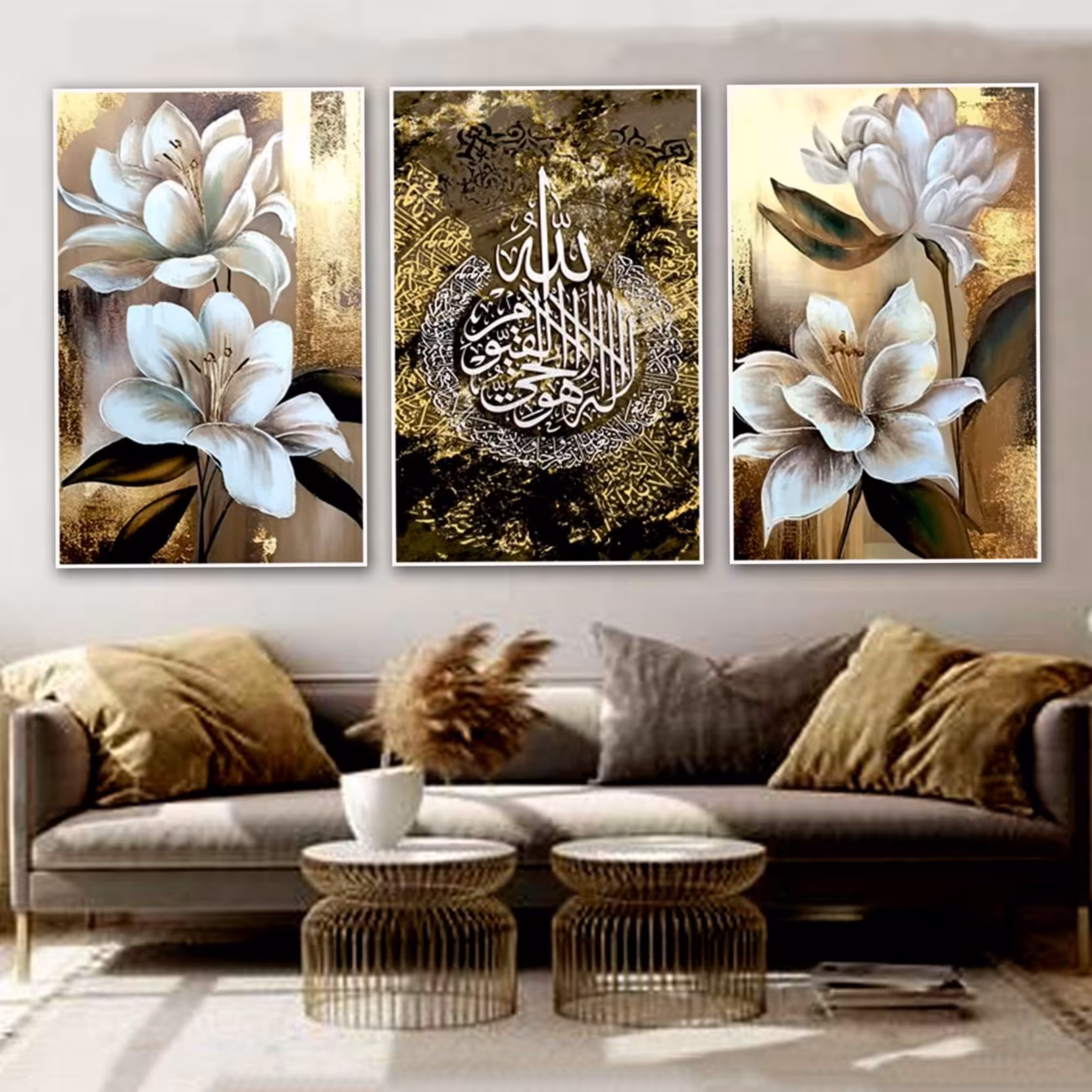 تابلو دکوراتیو 3تیکه کد 0011