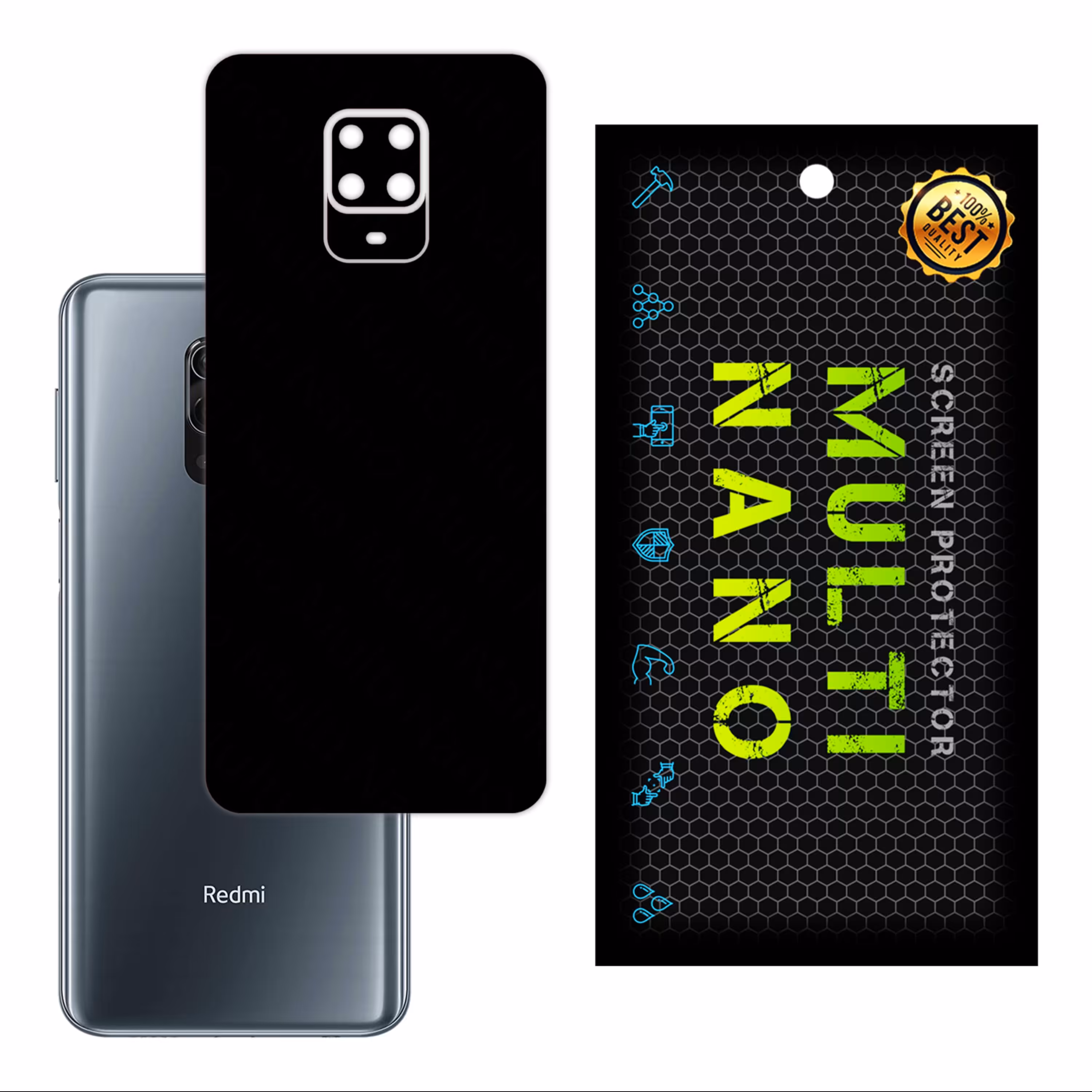 برچسب پوششی مات مولتی نانو مدل X-F1M مناسب برای موبایل شیائومی Redmi Note 9S