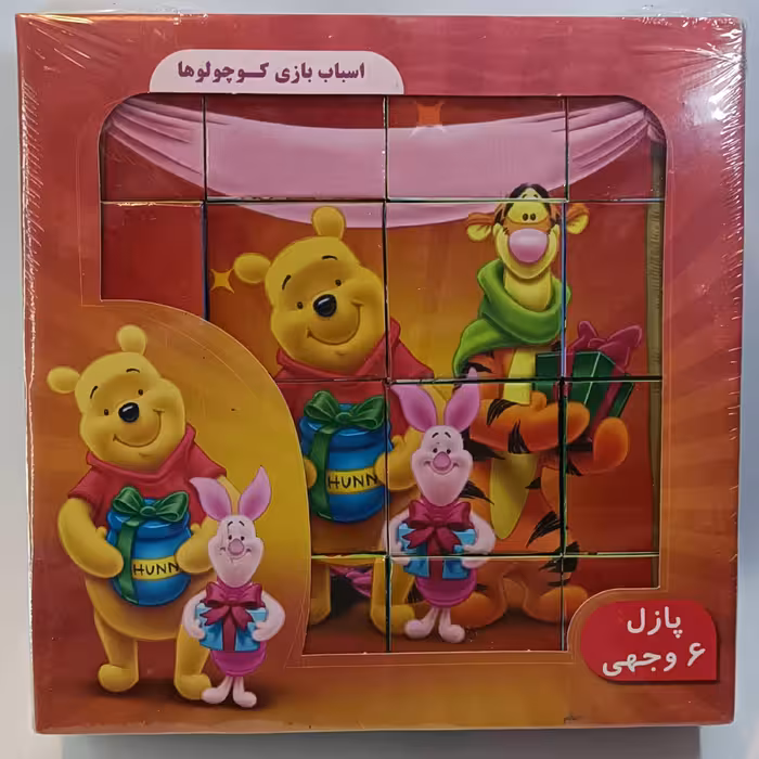 پازل مکعبی 6 وجه در  شش طرح اموزشی مکعب هوش