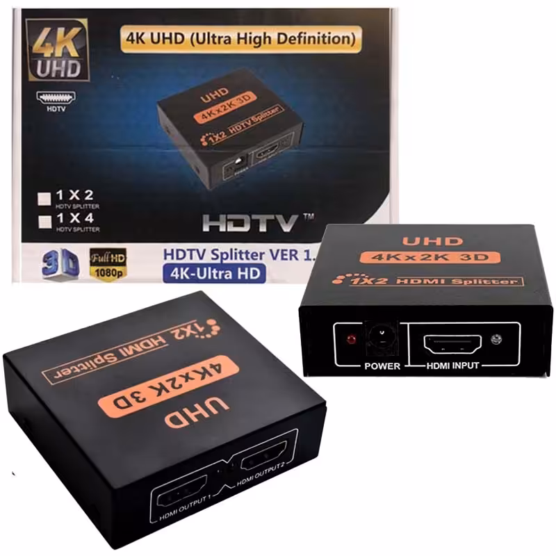 اسپلیتر 2 پورت HDMI 4k رویال Royal