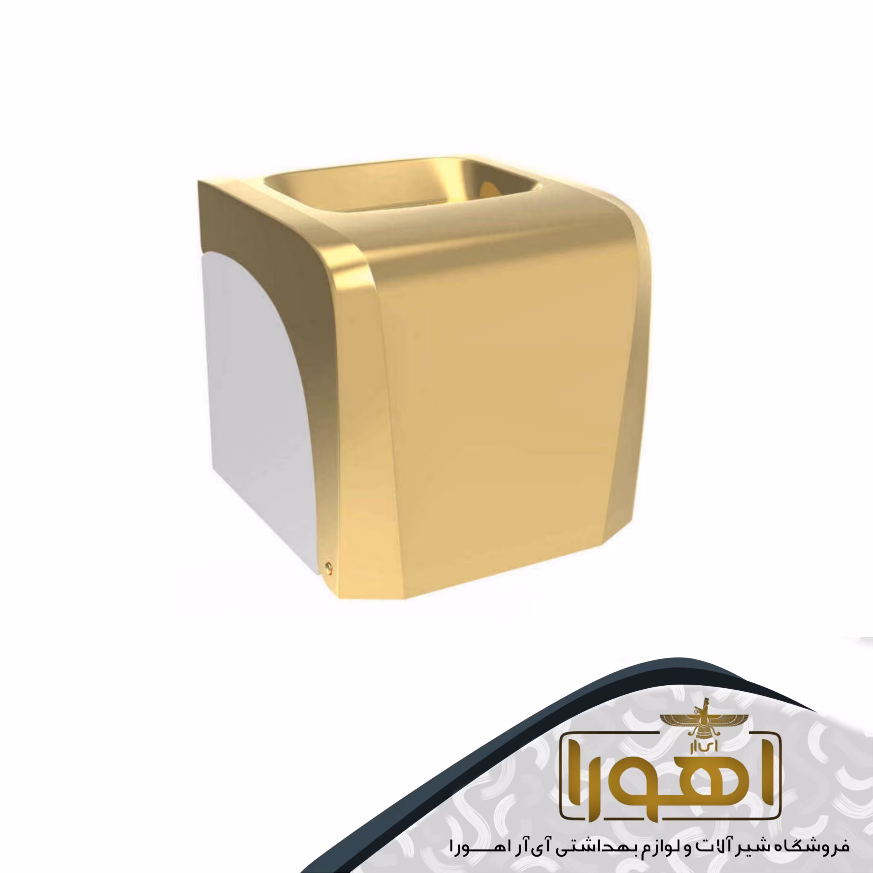 جادستمال کاغذی توالت مدل بنتی طلایی
