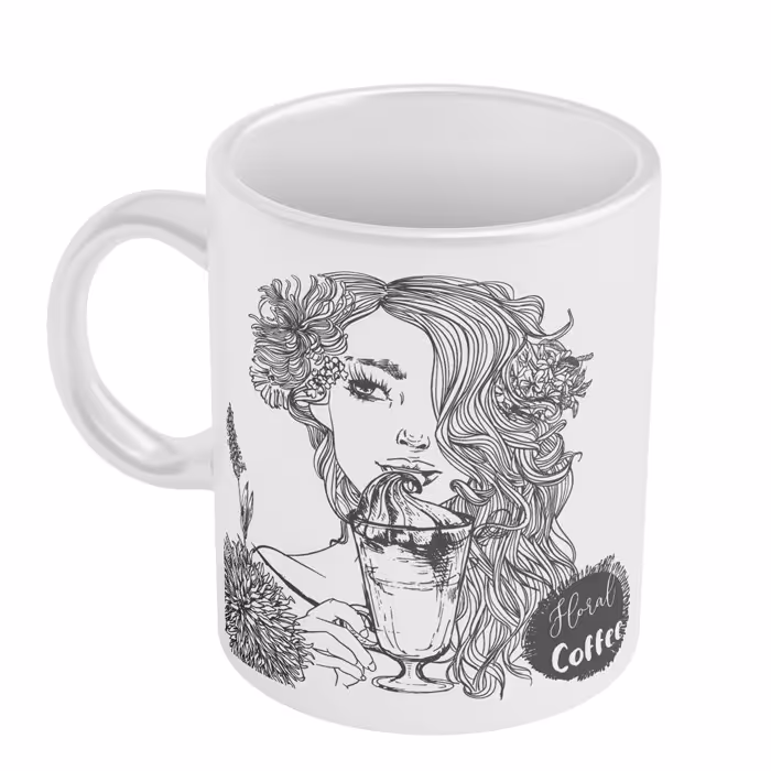 ماگ دخترانه فانتزی