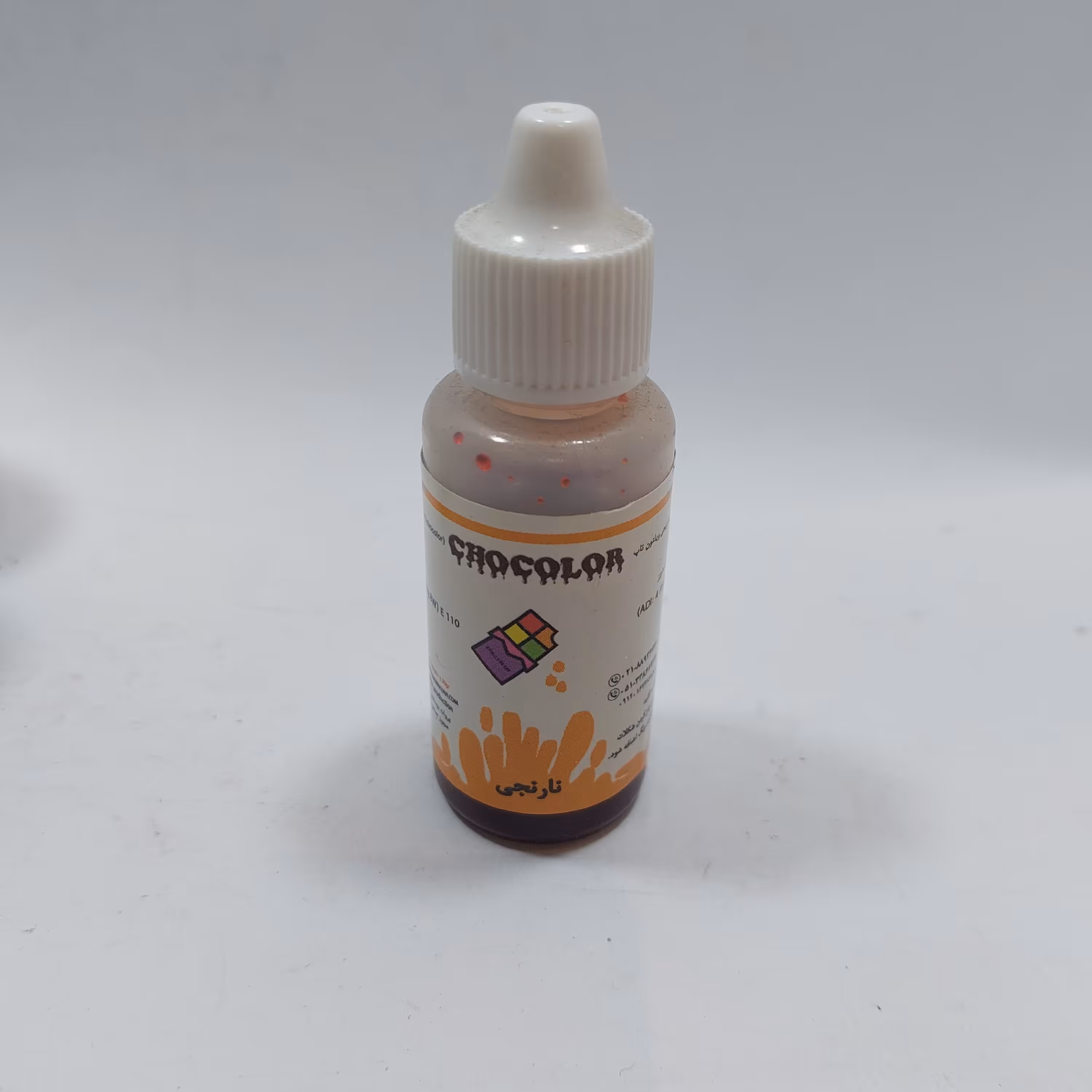 رنگ ژله ای ویلتون مخصوص شکلات  رنگ نارنجی