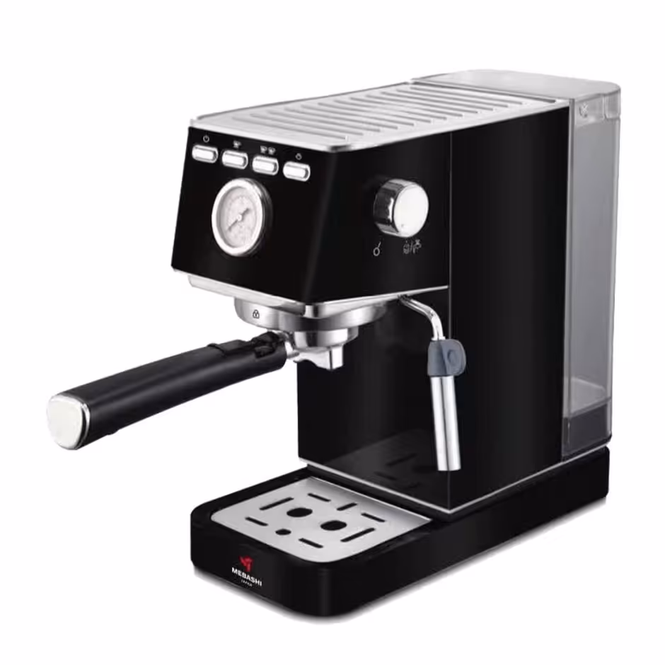 اسپرسوساز مباشی مدل 2023 رنگ مشکی  اسپرسوساز عمده مباشی mebashi2023 