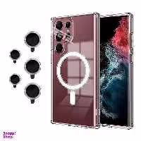 کاور و محافظ لنز دوربین گوشی مدل Clearcase مناسب سامسونگ Galaxy S24 Ultra