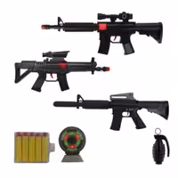 ست تفنگ بازی گلدن گان مدل dark01