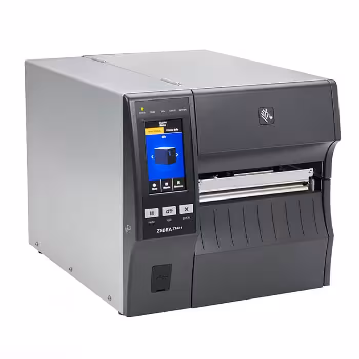 چاپگر لیبل و بارکد صنعتی زبرا مدل ZT421