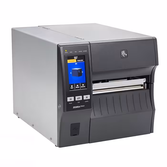 چاپگر لیبل و بارکد صنعتی زبرا مدل ZT421