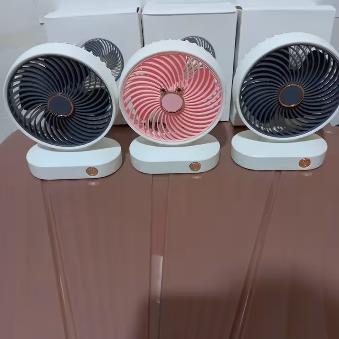پنکه دستی رومیزی شارژی کیفیت عالی (ارسال رایگان)