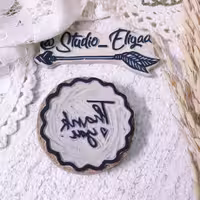 مهر  دستساز  نوشته thank you (سپاس از شما)