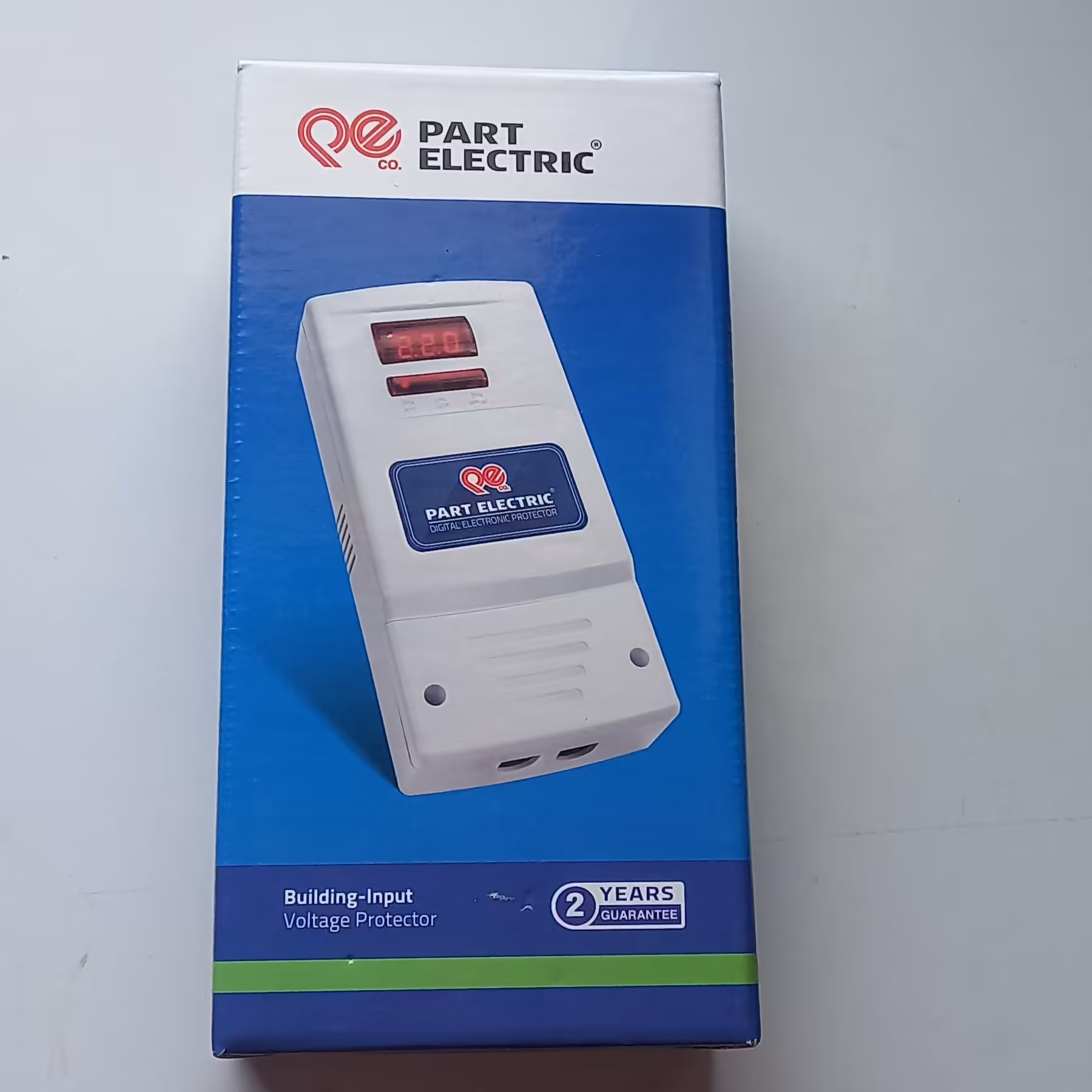 محافظ برق کل ساختمان پشت کنتوری دیجیتال ،محافظ کولر گازی 30 هزار، دیجیتال 30آمپر برند قوی پارت،2سال ضمانت