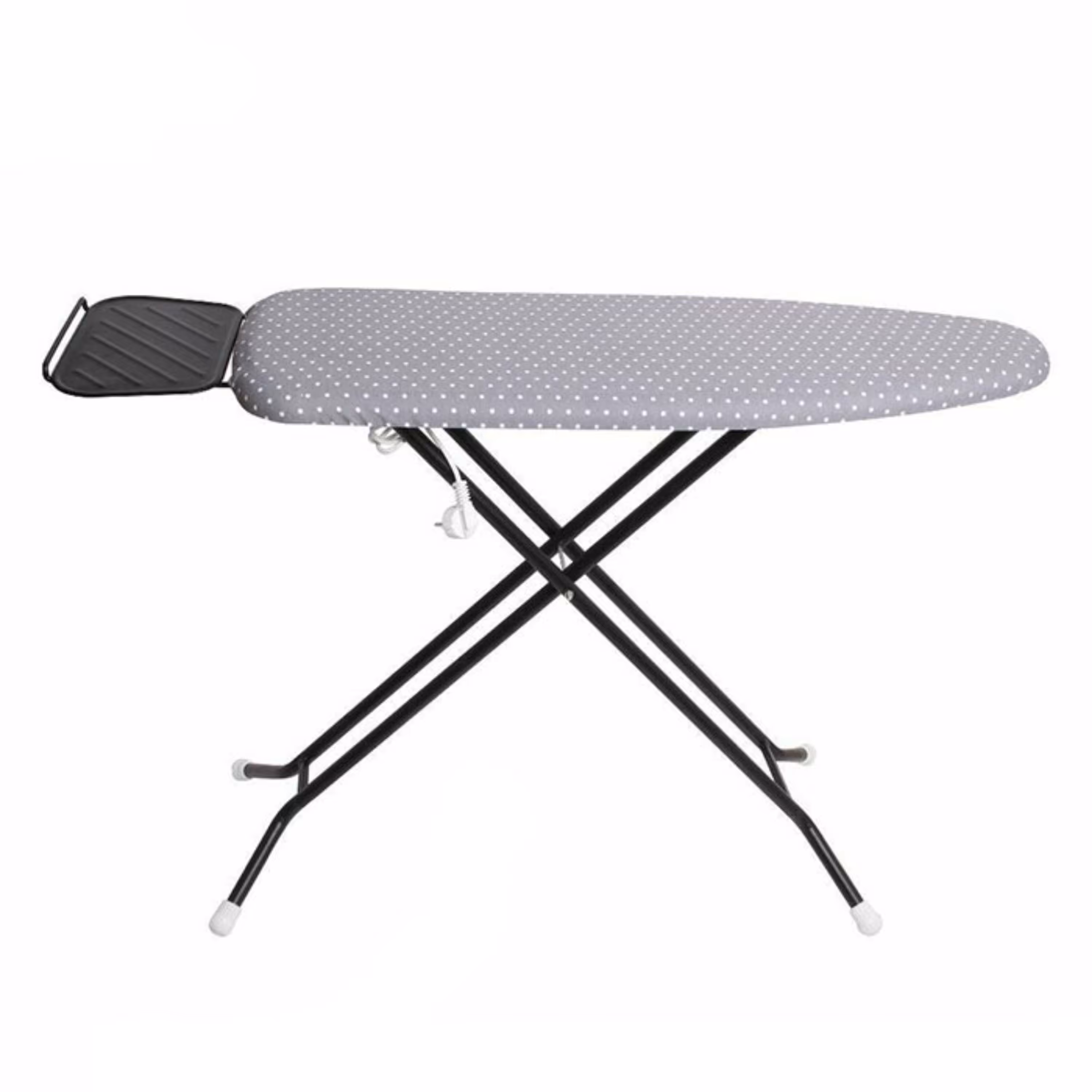 میز اتو زرین پایه بلند  پریز دار  پشت فلزی