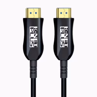 کابل 2٫0 HDMI فیبر نوری کی نت پلاس 25 متری KP-CHAOC250
