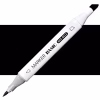 ماژیک راندو دو سر براش بیسیک کد 900 رنگ BLACK