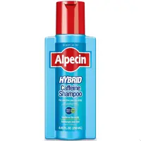 شامپو ضدریزش و آبرسان هیبرید کافئین آلپسین Alpecin Hybrid Caffeine حجم 250 میل
