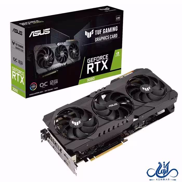 کارت گرافیک ایسوس Tuf RTX 3080 OC 12G
