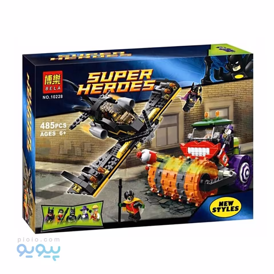 لگو غلتک جوکر و سفینه بتمن BELA مدل 10228