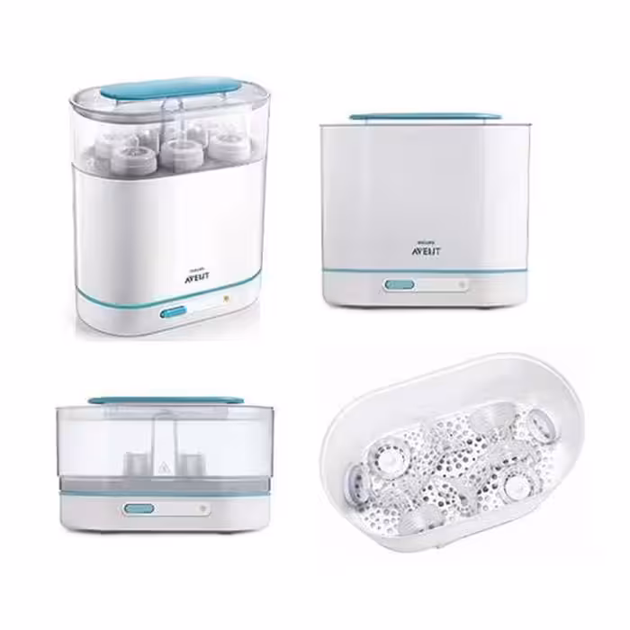 دستگاه استریل کننده بخار الکتریکی برقی جدید اونت1*3  AVENT STRILIZER/NEW