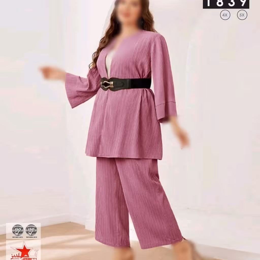 لباس مجلسی سایز بزرگ مانتو شلوار بیگ سایز 44 تا 60