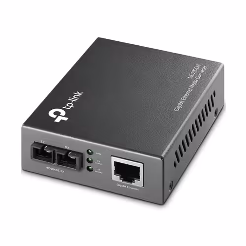 مبدل فیبر گیگابیت و چند حالته تی پی لینک مدل MC200CM