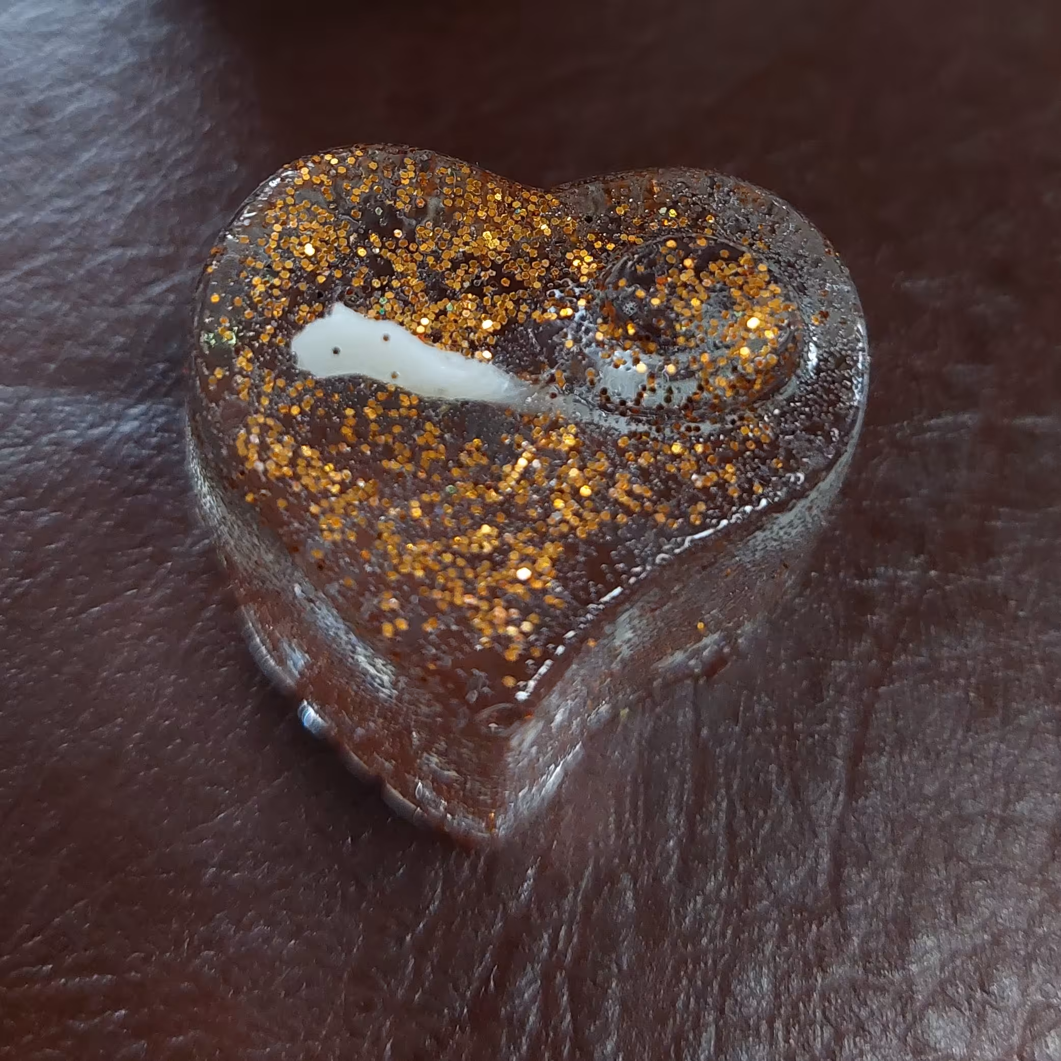 شمع ژله ای مدل قلب اکلیلی