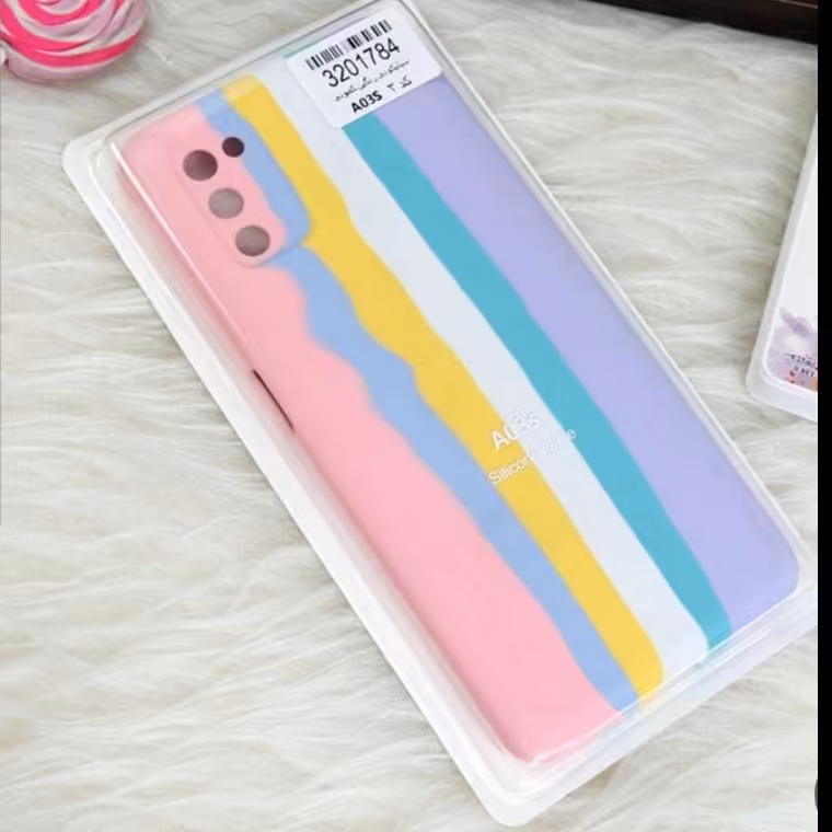 قاب سامسونگ سیلیکونی آبرنگی اصلی A03 S