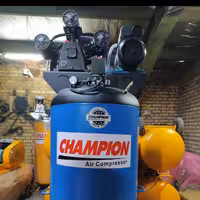 کمپرسور باد 350 لیتری 3سیلندر  خورجینی  ( ارسال با باربری و پس کرایه)