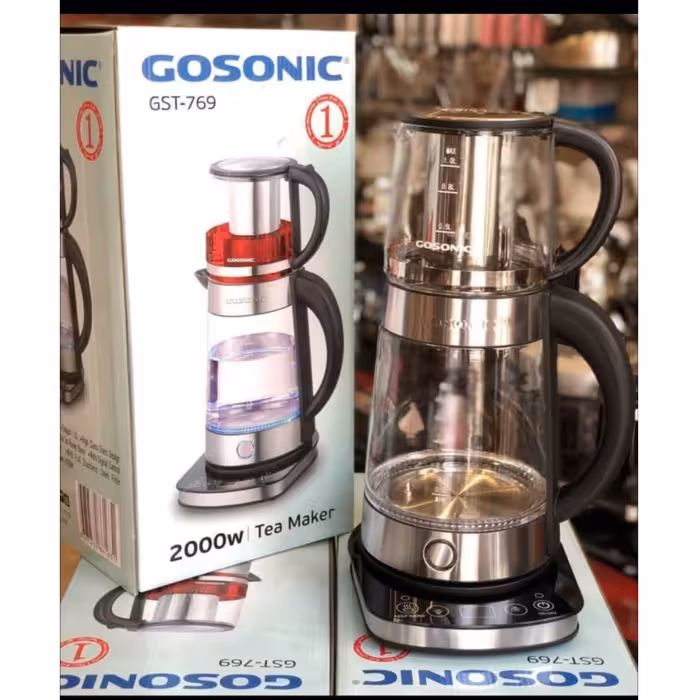 چایی ساز گوسونیک ترکیه (2000 وات تمام لمس روهمی)