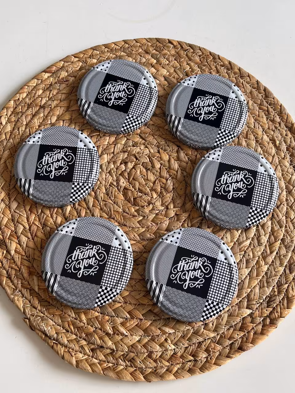 درب بانکه فلزی طرح thank you کد 11