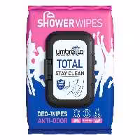 دستمال خوشبوکننده بدن 50 برگی آمبرلا مدل total