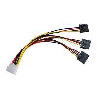 کابل تبدیل 1 به 3 Molex به SATA دی نت